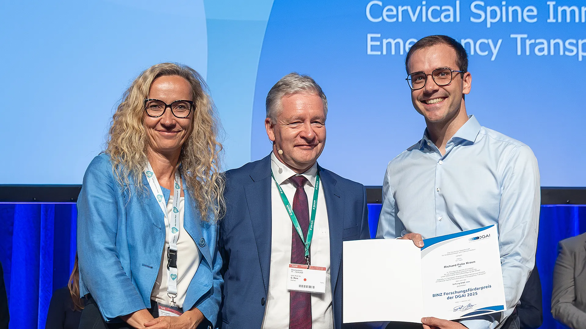 BINZ-Forschungsförderpreis 2025 verliehen
